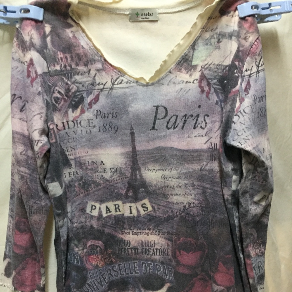 CACTUS HALF SLEEVE TEE SHIRT